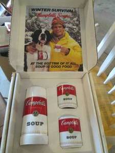 lot 109 image: Vintage Campbells Soup Winter Surv...