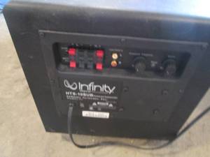 lot 119 image: Infinity HTS-10Sub Powered Subwoofe...