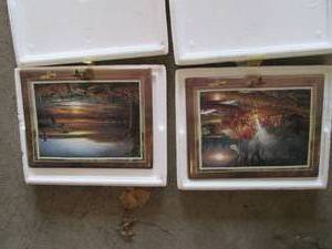 lot 150 image: 2 Terry Redlin plates from the Brad...