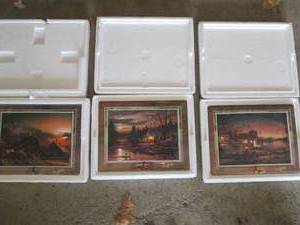lot 152 image: 3 Terry Redlin plates from the Brad...