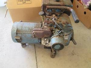 lot 154 image: Homeliye gas generator...