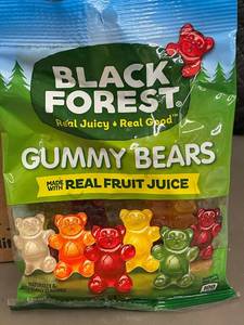 HI 3 - Black Forest Gummy Bears - 12 Packs of 4.5 oz