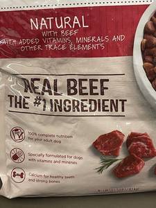 Luvsome Adult Dog Food with Real Beef, 15.5 lb