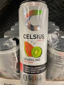 Celsius Sparkling Kiwi Guava Energy Drink 12-Pack