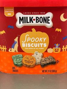 Trolley - Milk-Bone Spooky Biscuits Dog Snacks 24oz (3-Pack)