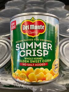 2 back - Del Monte Summer Crisp Whole Kernel Golden Sweet Corn (12-Pack)