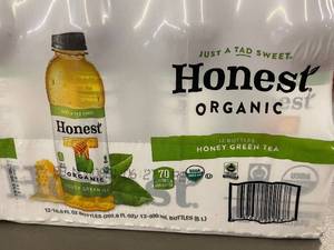 Honest Organic Honey Green Tea 12-Pack