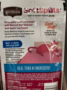 Trolly - Rachael Ray Nutrish Soft Spots Cat Treats - 6 Bags