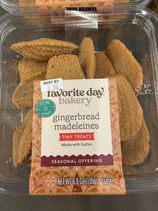 M1 - Favorite Day Bakery Gingerbread Madeleines - 4 Packs