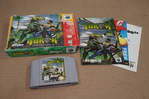lot 4 image: Nintendo 64 Game Pak -Turok Dinosaur Hunter - In Box
