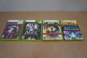 lot 38 image: 4 Microsoft XBOX 360 Games