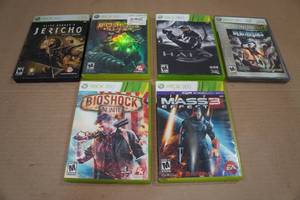 lot 39 image: 6 Microsoft XBOX 360 Games
