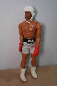 lot 108 image: Mego Muhammed Ali Action Figure