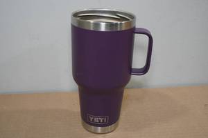 lot 168 image: Large Yeti Travel Mug -No Lid, Purple
