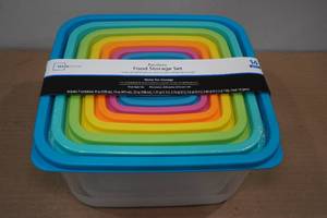 lot 205 image: Mainstay 14-Piece Food Storage Set