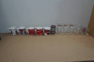 lot 214 image: Assorted Coca-Cola Collectors Cups
