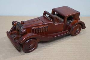 lot 312 image: Wooden Model Car