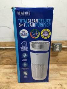 lot 61 image: Homedics Total Clean Deluxe 5 In 1 UV Air Purifier