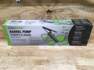 lot 74 image: LubriMatic Barrel Pump Model # 55-123 08262434.30