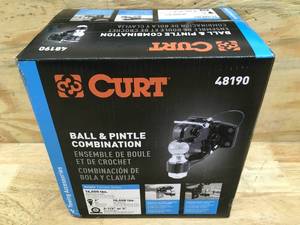 lot 77 image: Curt Ball & Pintle Combination Model # 48190 082624105.44