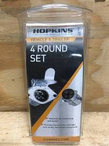 lot 79 image: Hopkins Towing Solutions 4 Round Set Connector Model # 48295 0826246.01