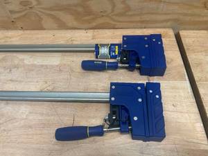 lot 17 image: IRWIN Lot of 2- IRWIN QUICK-GRIP Clamps (07132446.76)