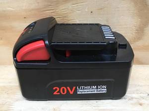 lot 149 image: 20V 6Ah Lithium Ion Replacement Battery