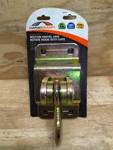 lot 175 image: Cargosmart Bolt-On Swivel And Rotate Hook With Gate Model # 6514