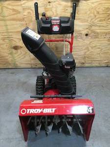 lot 1 image: Troy-Built Storm 2420 Snowblower Model # 31AS6KN2B23