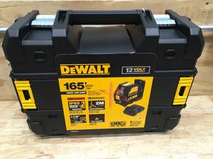 lot 2 image: DeWalt Cross Line Laser Model # DW088LR 08292475 (Retail $259)