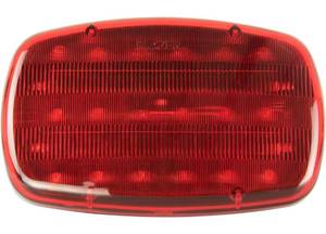 lot 182 image: Blazer International 195C6350 LED Magnetic Emergency Light, Red