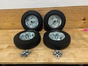 lot 185 image: TON-KEEP Lot of 4 Tires- 4.103.50-6