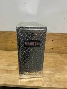lot 190 image: Ironton Sidebed Storage Drawer Truck Toolbox, 5-Drawer, Aluminum, Diamond Plate, 21in. x 10.34375 x 22.6in.