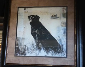 LARGE FRAMED PRINT