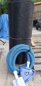 FAFCO SOLAR POOL HEATER PANEL  CLEANING HOSE
