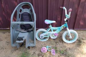 BABY BIKE SEAT  LITTLE GIRS BIKE