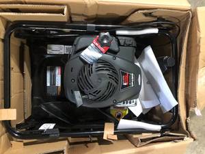 Murray 20 in. 125 cc Briggs & Stratton Walk Behind Gas Push Lawn Mower with 4 Wheel Height Adjustment and Prime N Pull Start  Customer Returns See Pictures