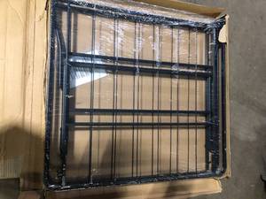Zinus SmartBase Heavy Duty Twin Metal Bed Frame Customer Returns See Pictures
