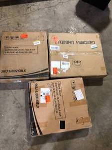 Lot of Assorted Umbrella Bases Various Models and Conditions  Customer Returns See Pictures