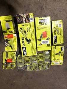 Lot of Assorted Lawn Care Items and Hardware Various Models and Conditions Customer Returns See Pictures