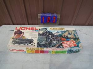 Lionel Alleghny train set. 6 pcs. Look new. As shown.
