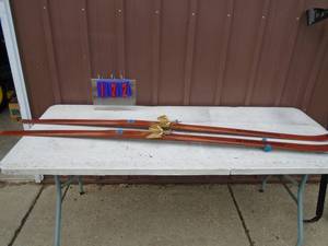 Norway cross country skis. As shown.