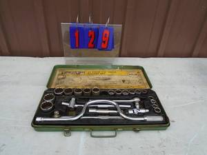 Vintage socket set. As shown.