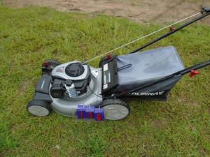Murray push mower with bagger. Looks nearly nearly new. As shown.