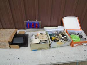 Misc hardware & electrical. As shown.