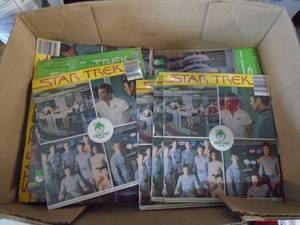 14 Star Trek audio records. As shown.