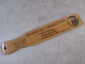lot 10 image: (H-1) Vintage Board Of Corrections ...