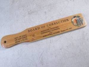 lot 11 image: (H-1) Vintage Board Of Corrections ...