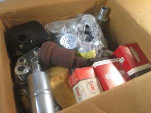 lot 23 image: (A-3) Box of Misc New Old Stock Par...
