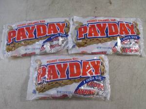 lot 431 image: (B-2) 3 Bags of Snack Size Pay Day ...